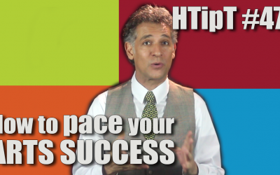 How to pace your arts success