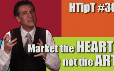Market the heart not the art
