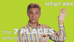 To be an artist: The 7 places where artists get stuck