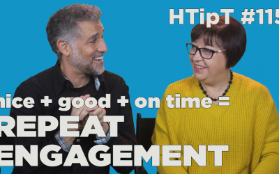 Nice+Good+On Time=repeat engagement