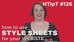 How to use style sheets for your website