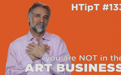 You are not in the art business